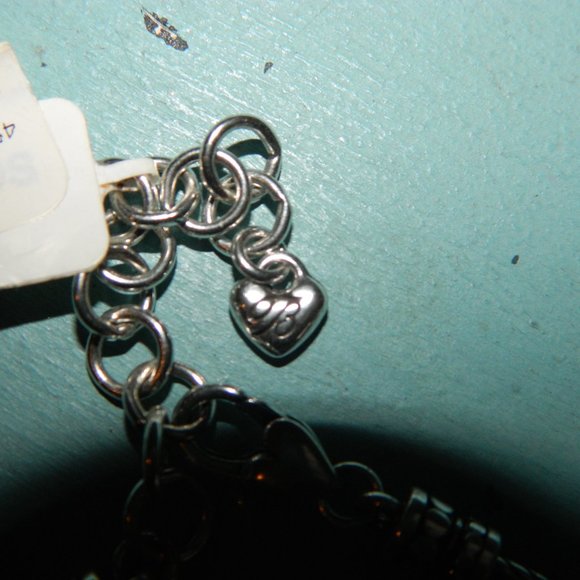 Brighton Temple Two Tone Pebble Silver/goldtone Necklace Retired NEW - Picture 8 of 8